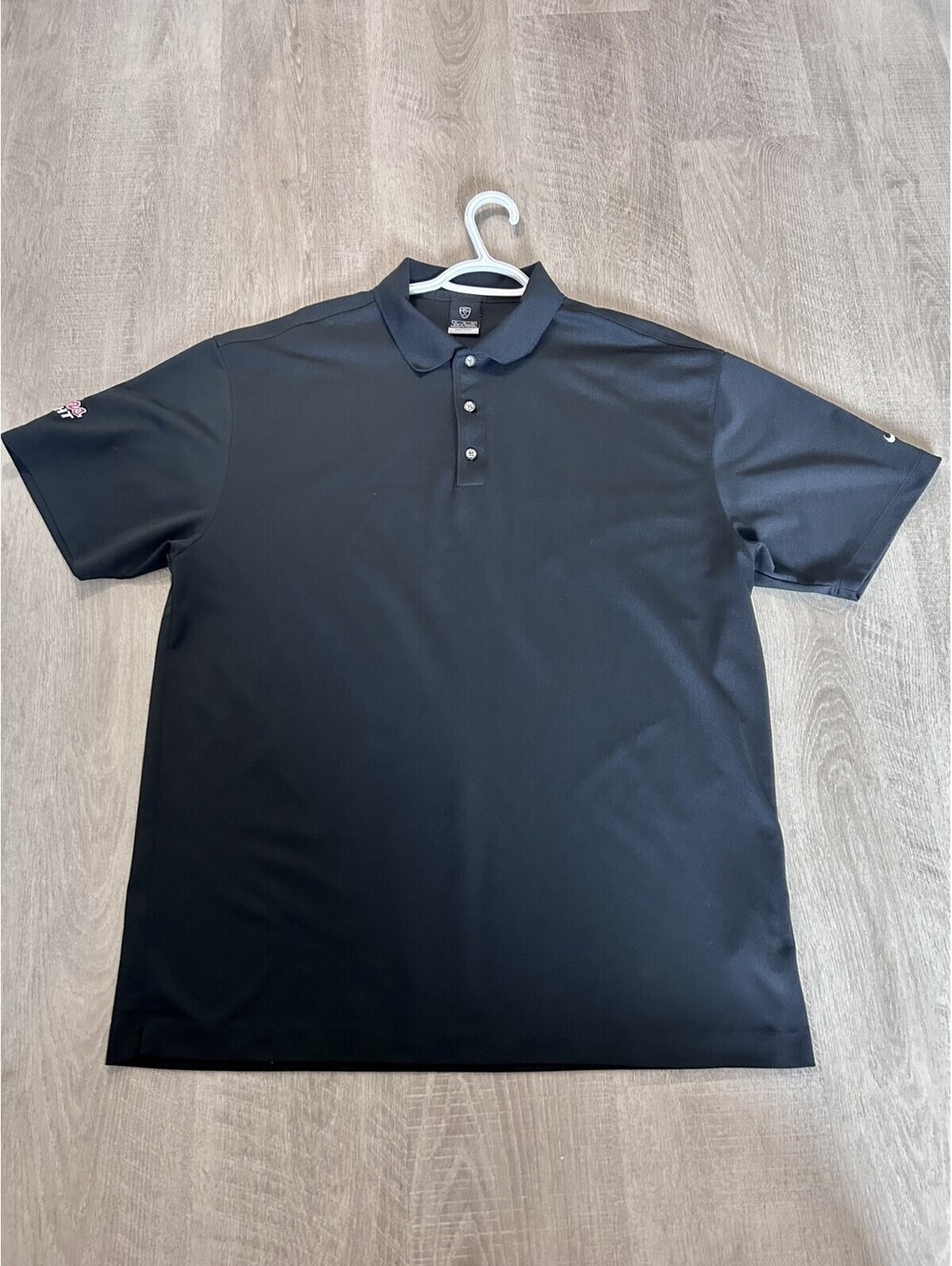 Nike Coolers light Black Polo Shirt Men's Extra Large
